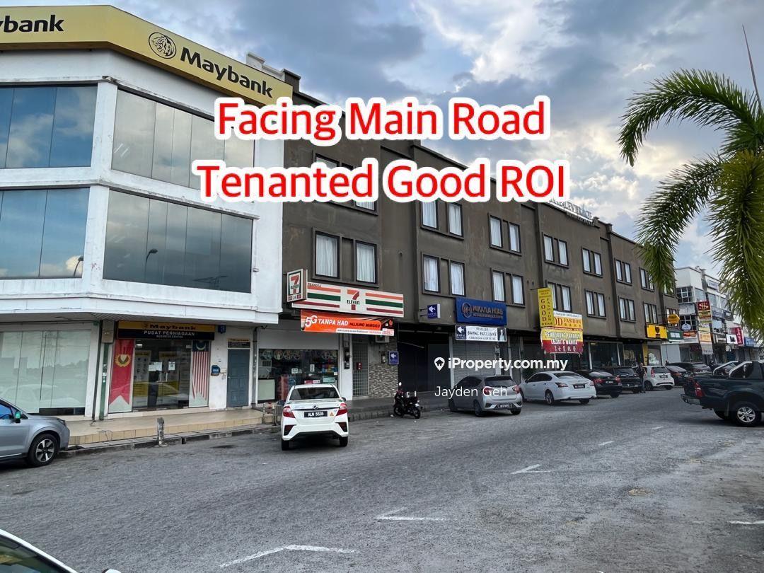 Facing Main Road, Tenanted 3 Storey Shoplot, For Sale