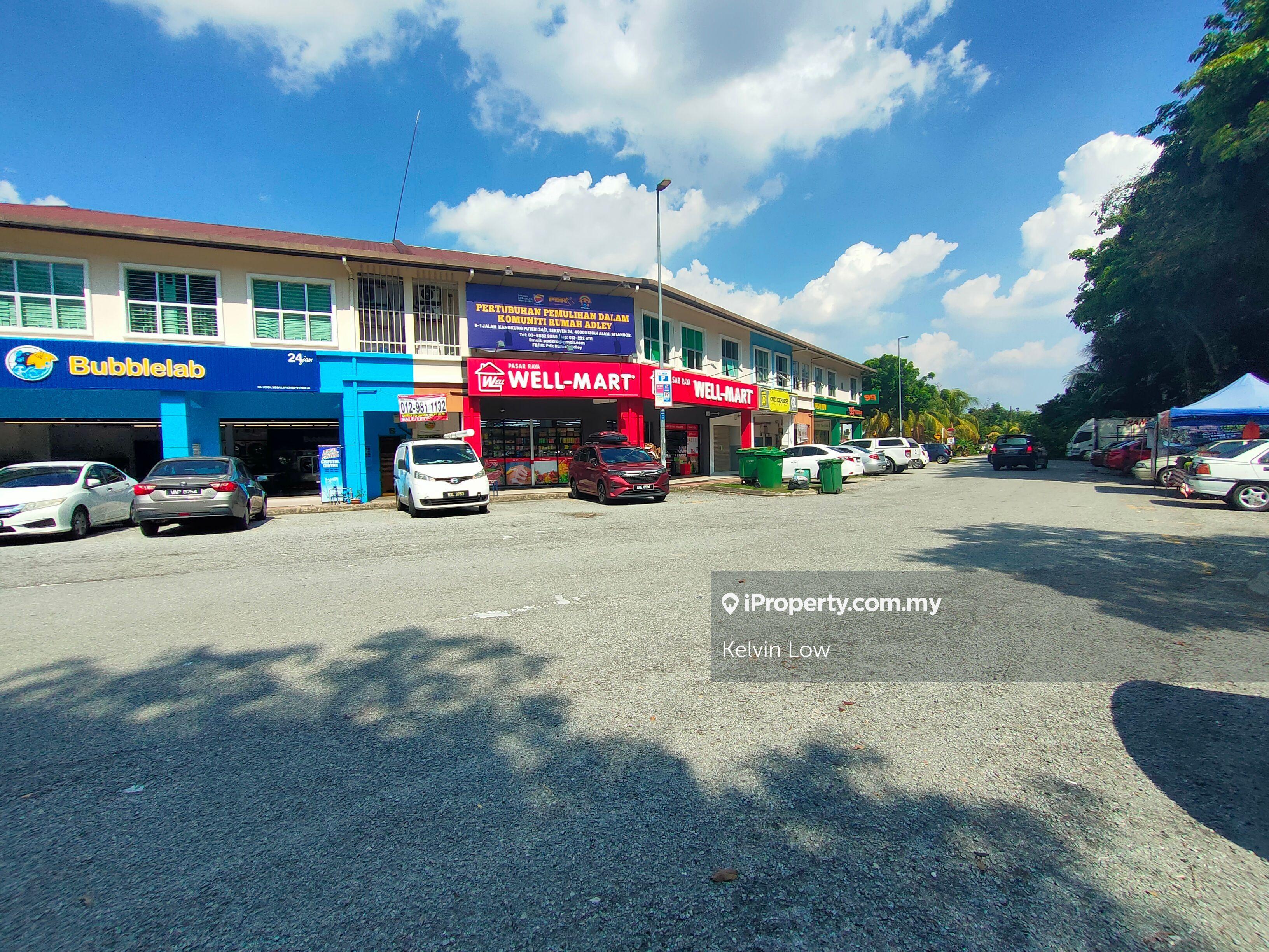 Shah Alam Seksyen 24 Shop lot 2 storey Good ROI Good Investment