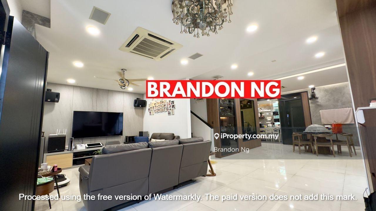 3 Storey Jambul Hill Residence Semi D Bukit Jambul Extended For Sale