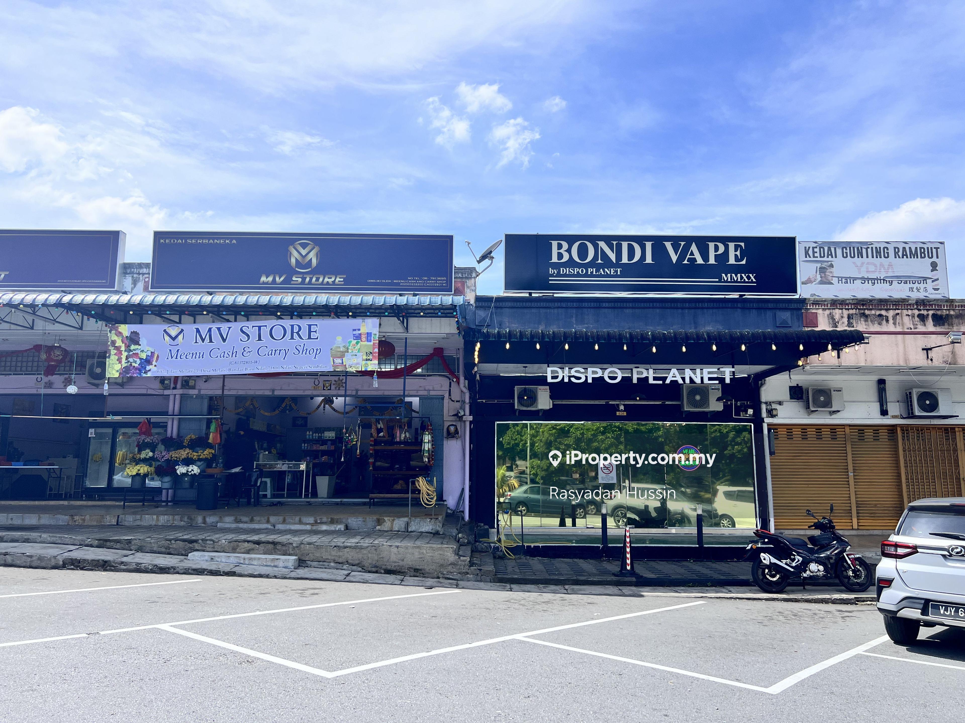 Shoplot desa melati melati square roi 6% nilai facing mainroad