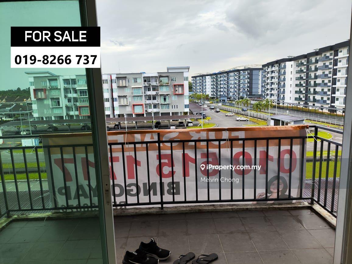 Stutong Heights Apartment 1 At Jalan Stampin Baru For Sale