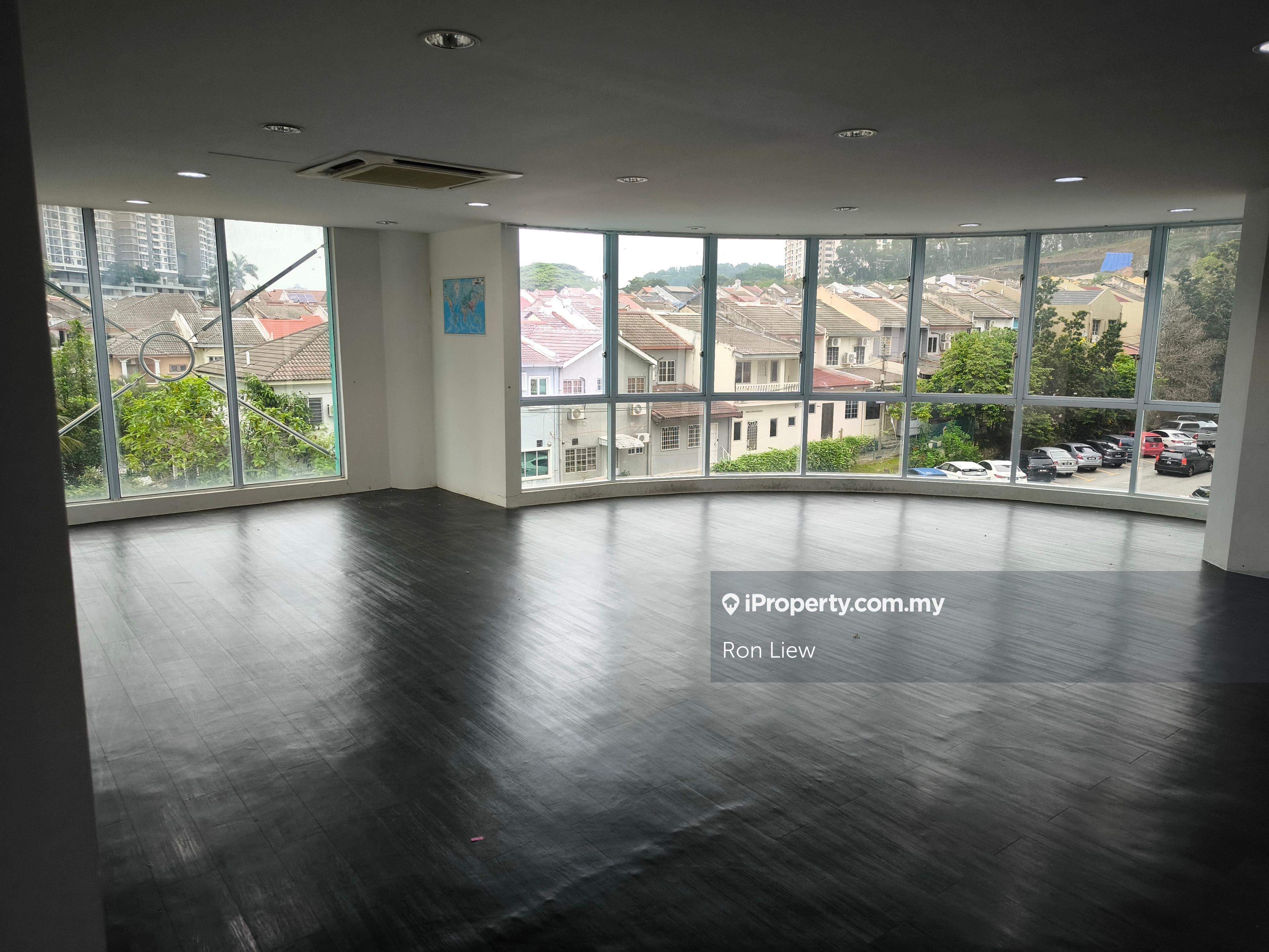 Partly Furnished for Rental Office with Laminated Floor