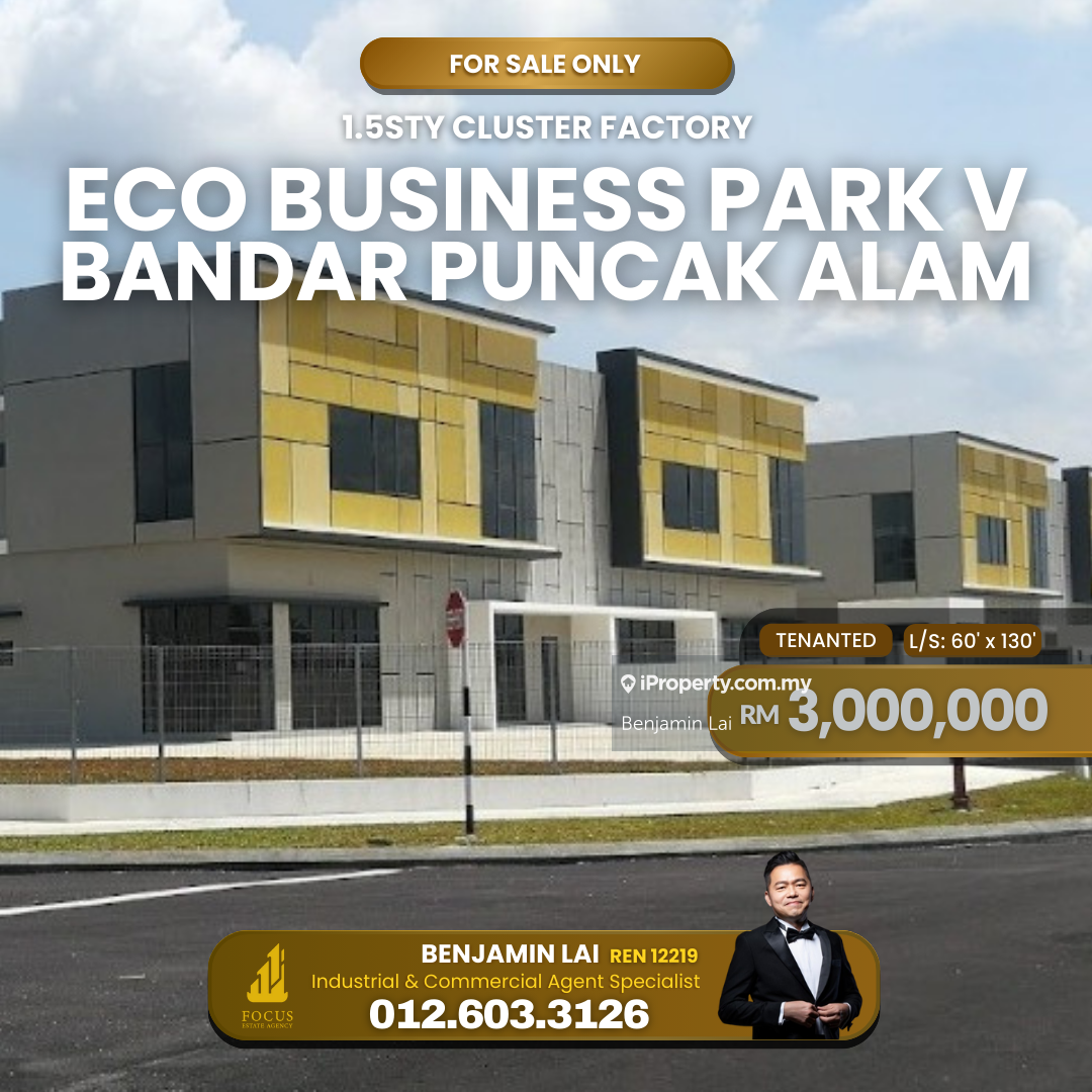 Cluster Factory Eco Business Park V Bandar Puncak Alam