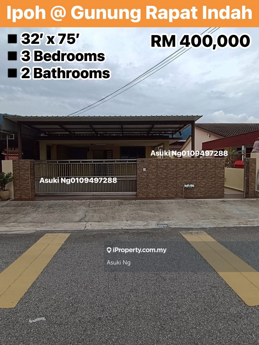 Ipoh @ Gunung Rapat Indah Intermediate Corner Single Storey For Sale