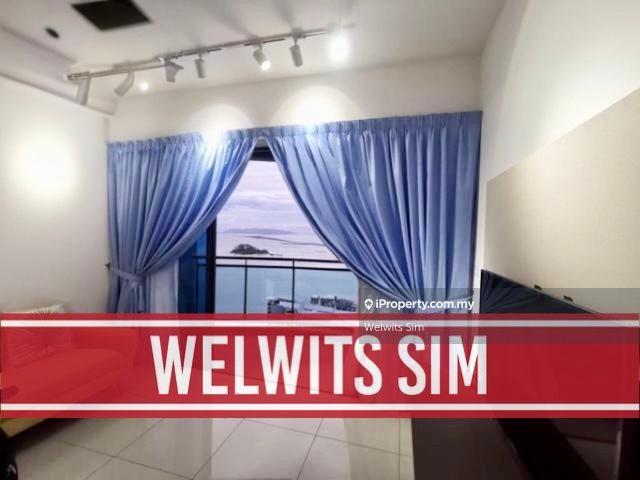 Waterside Residence 1249sf Unblock Seaview Fully Furnish Gelugor Egate