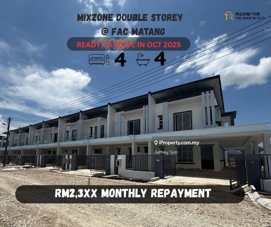 Completed Double Storey Terrace @ Matang Fac Road