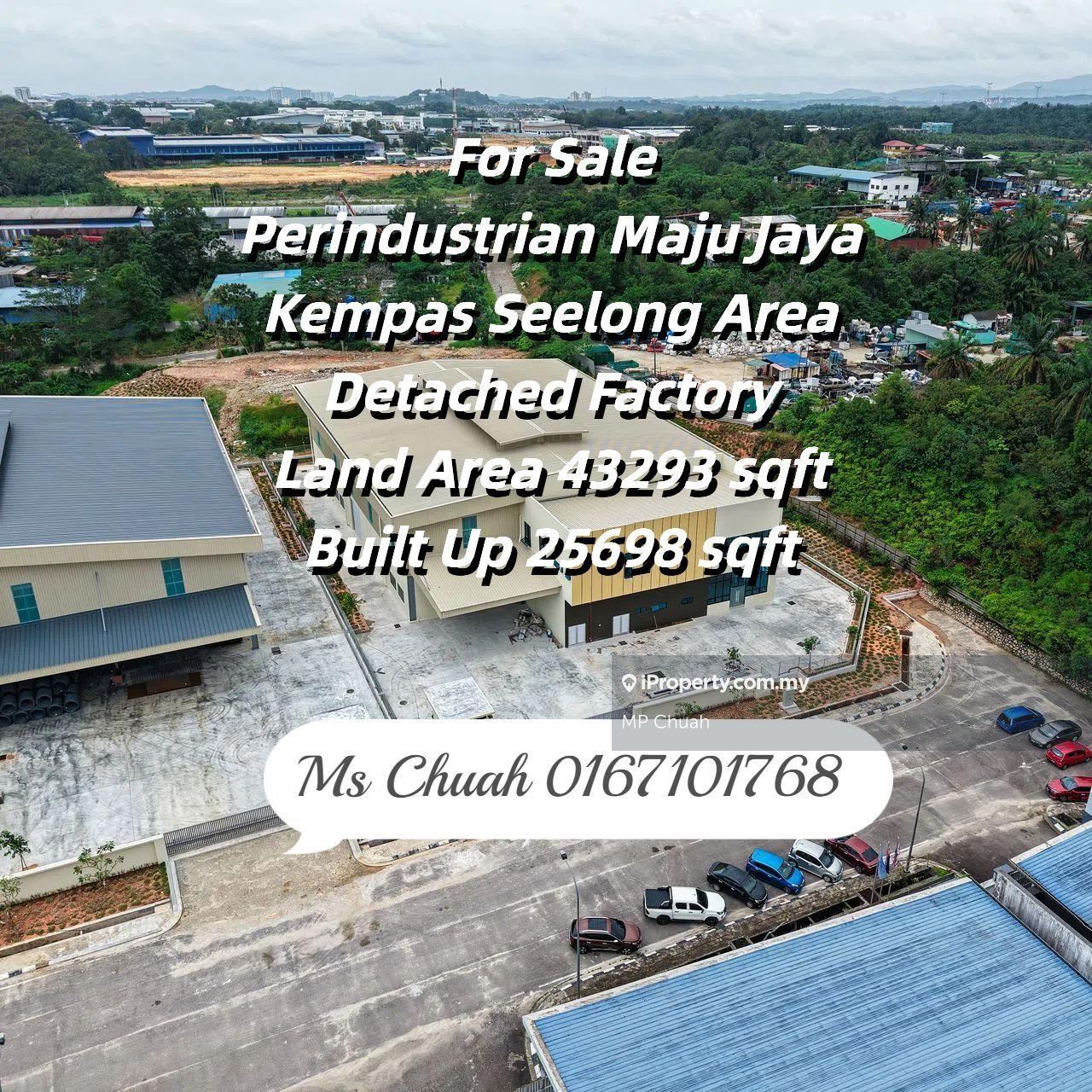 Perindustrian Maju Jaya/Kempas/Seelong/Detached Factory/Light Industry