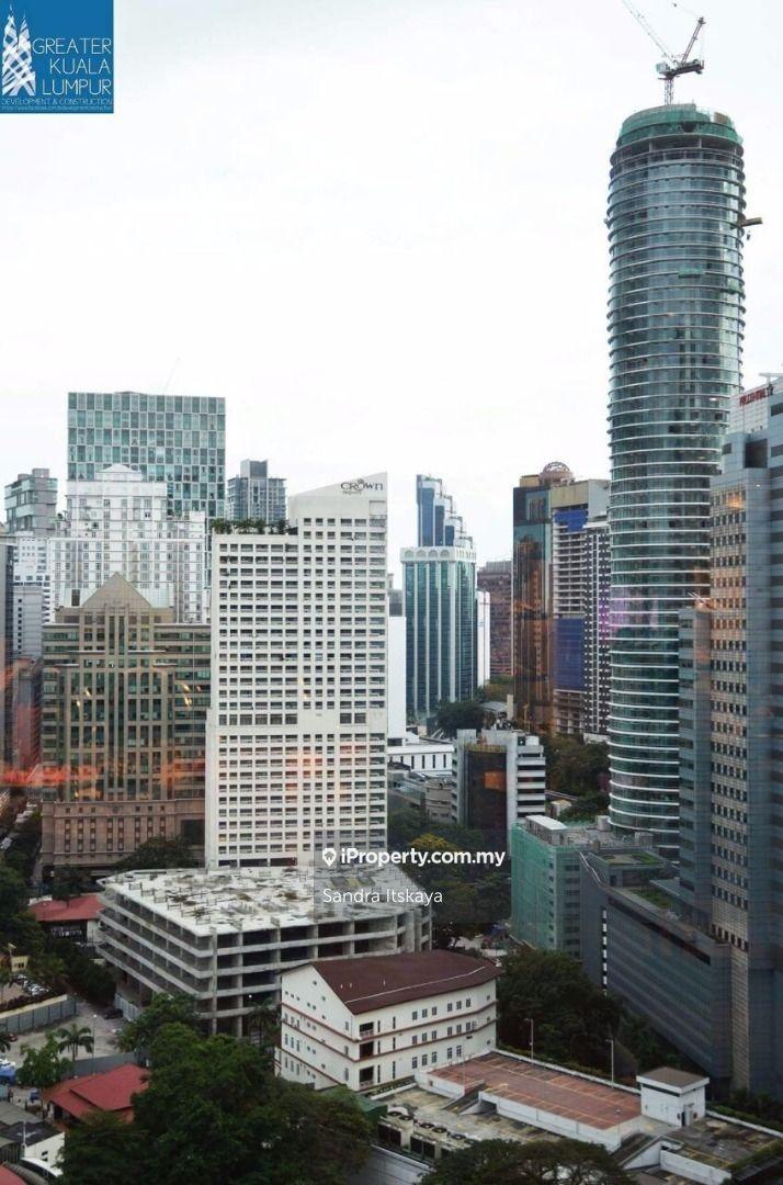 City area and amazing view