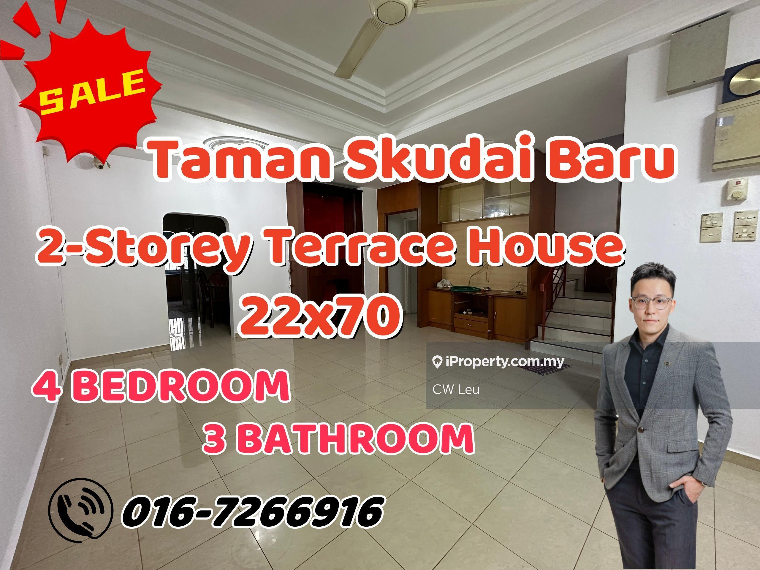 Taman Skudai Baru 2-Storey Terrace House