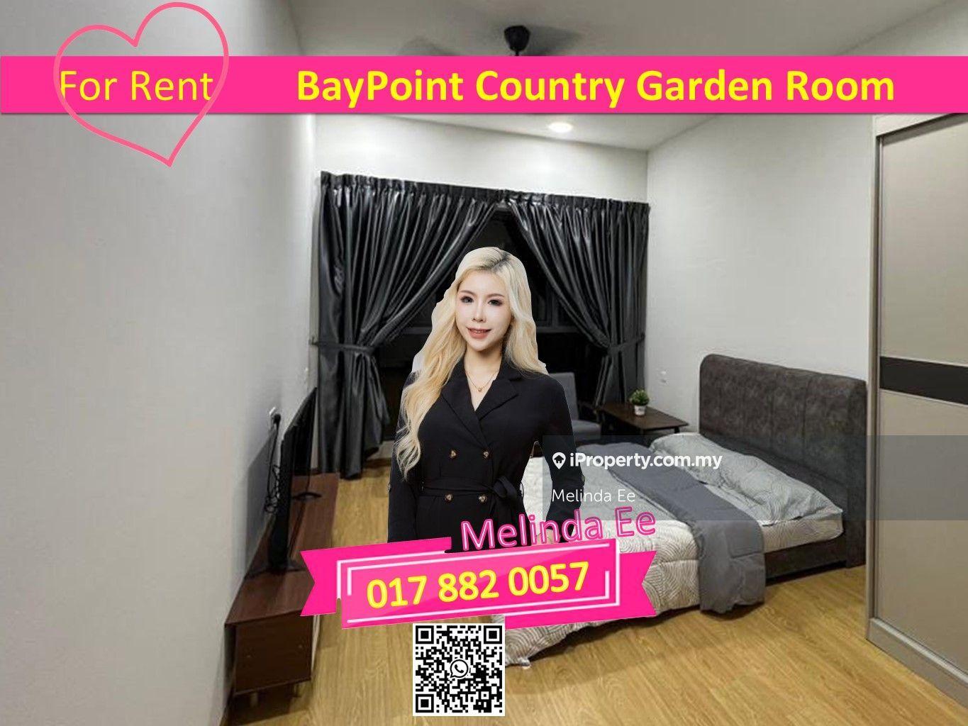 Johor Bahru Baypoint @ Country Garden Nice Design Room Rental