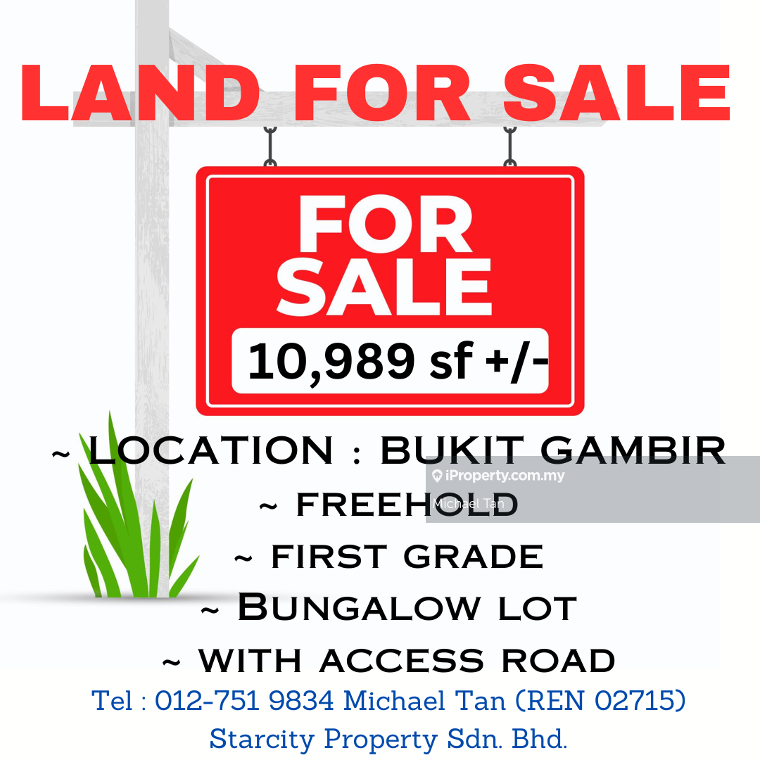 Bukit Gambir Bungalow Lot For Sale