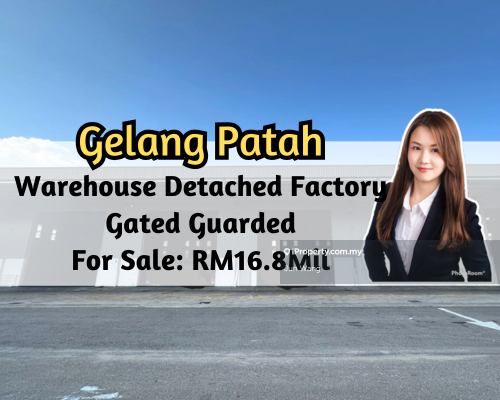 Gelang Patah Area, Warehouse Detached Factory, Gated Guard, 52776sqft