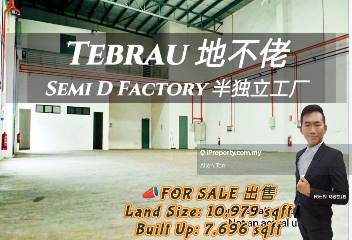 Kangkar Tebrau Semi Detached Factory For Sale 