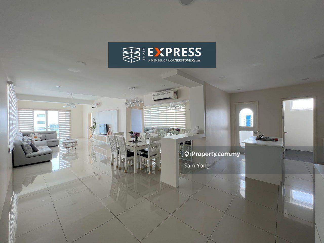 Level 17, 3-Beds at The Wharf Condo, Miri (Next to Pullman Hotel)