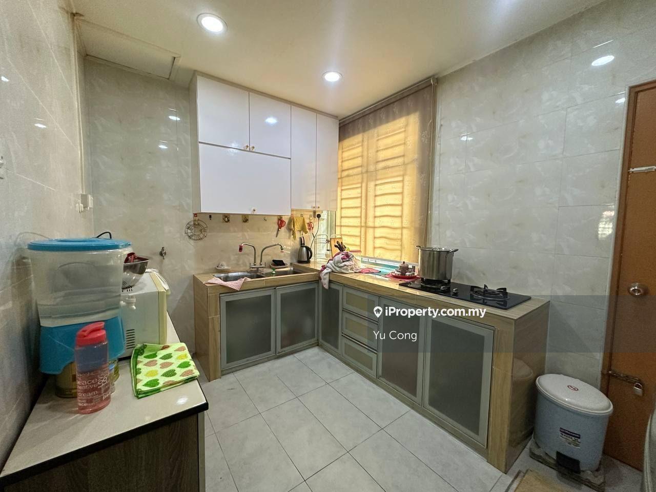 Taman Nusantara @ Double Storey Medium Cost House Kitchen Extended