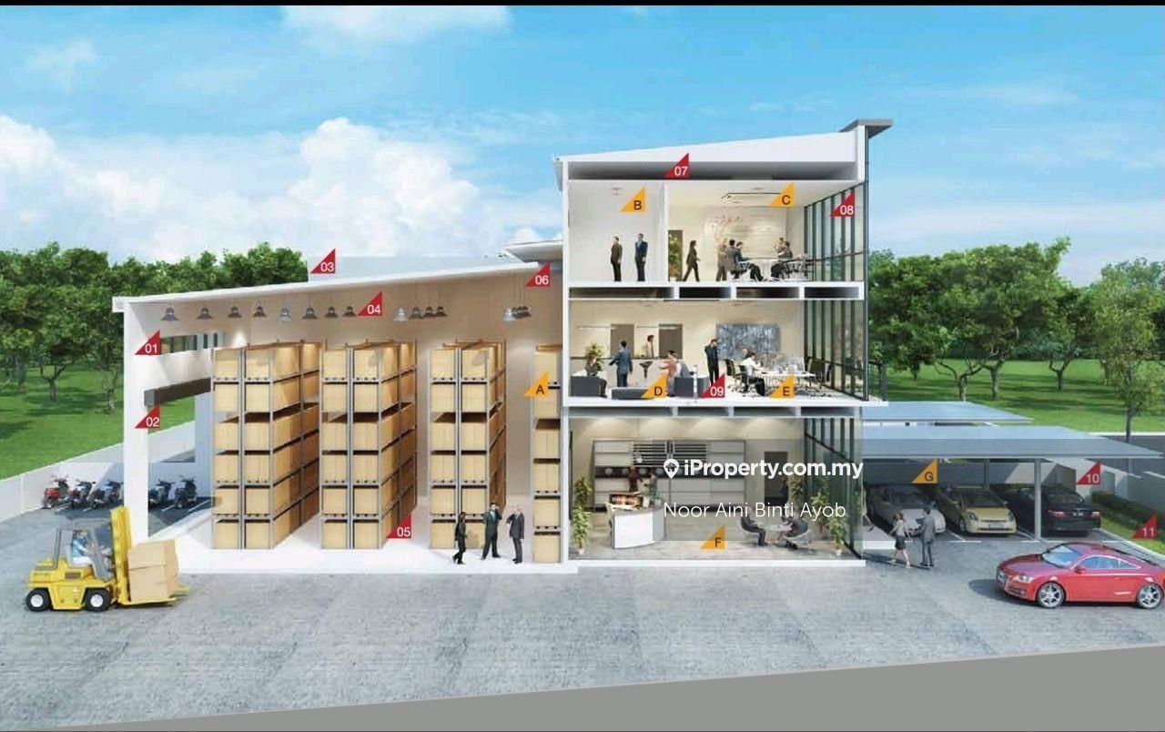 Seksyen 13 Bandar Baru Bangi 2.5 Sty Semi D Factory Warehouse