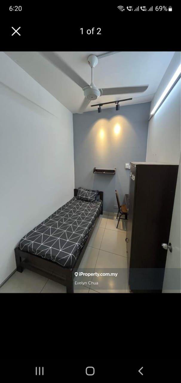 Bedroom with attached bathroom