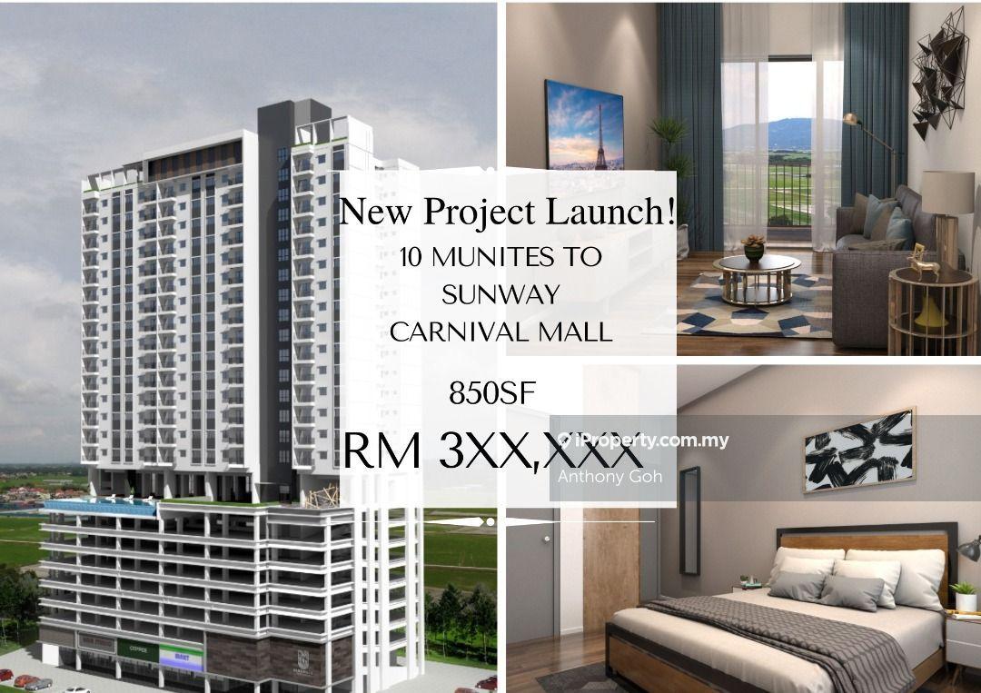 New Project Sandville Residence, Permatang Pauh with Partly Furnished