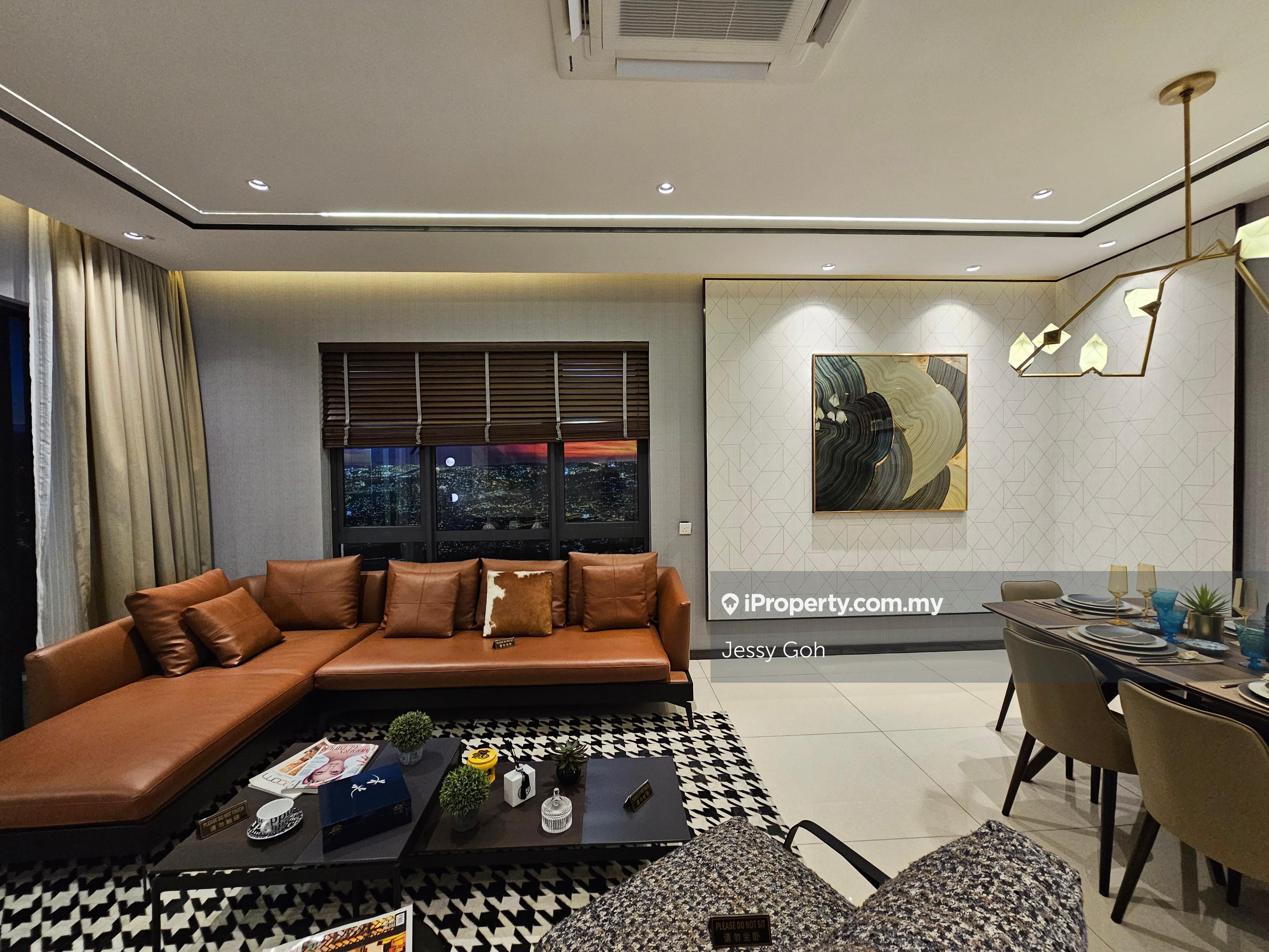 Jesselton twin towers 360 degree views with premium fully furnished