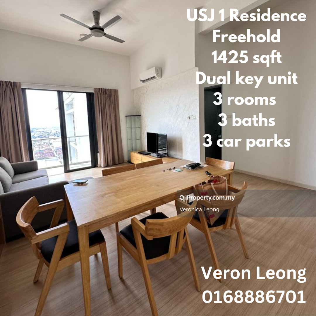 Dual key freehold in front of Taylor international school usj 1