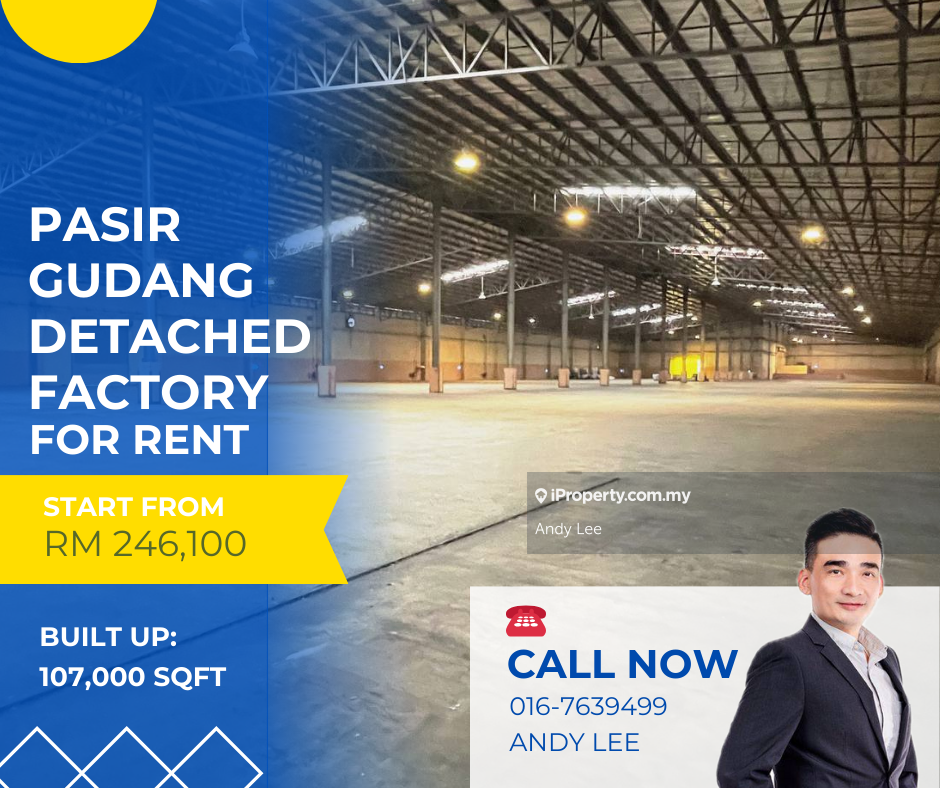 Pasir Gudang Detached Factory for Rent