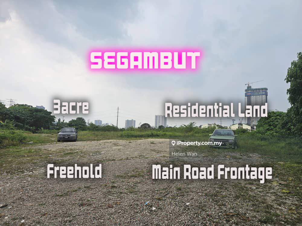 Segambut 3acre Freehold Residential Land