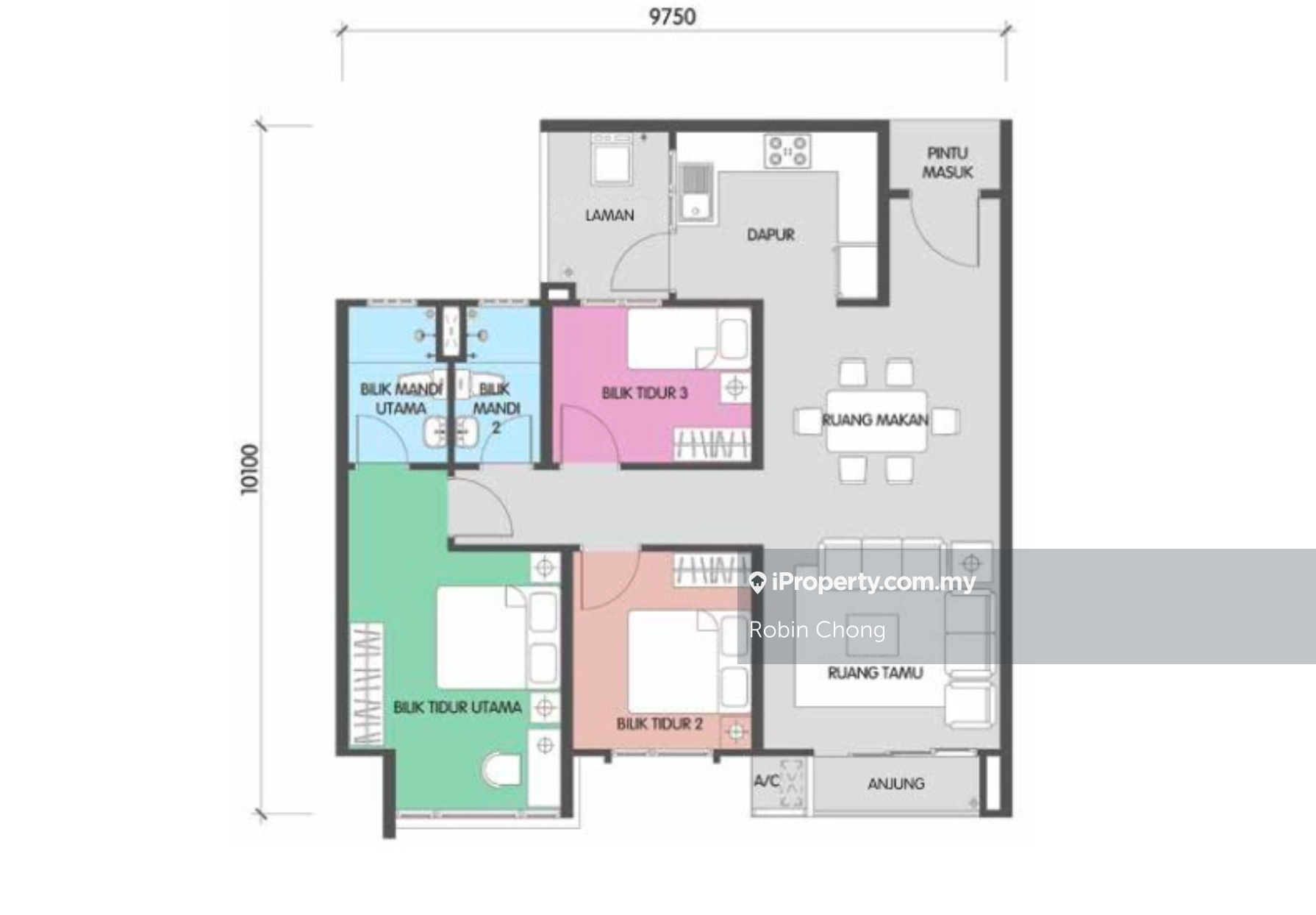 Cheras Alam Damai Pr1ma unit for auction