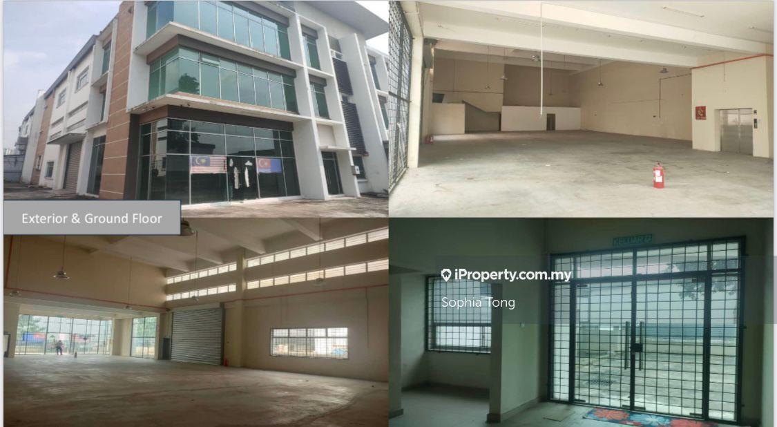Tiong emas detached factory for rent