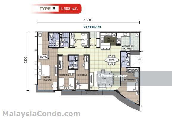 Mutiara Residence free hold condo Brickfield public transport station