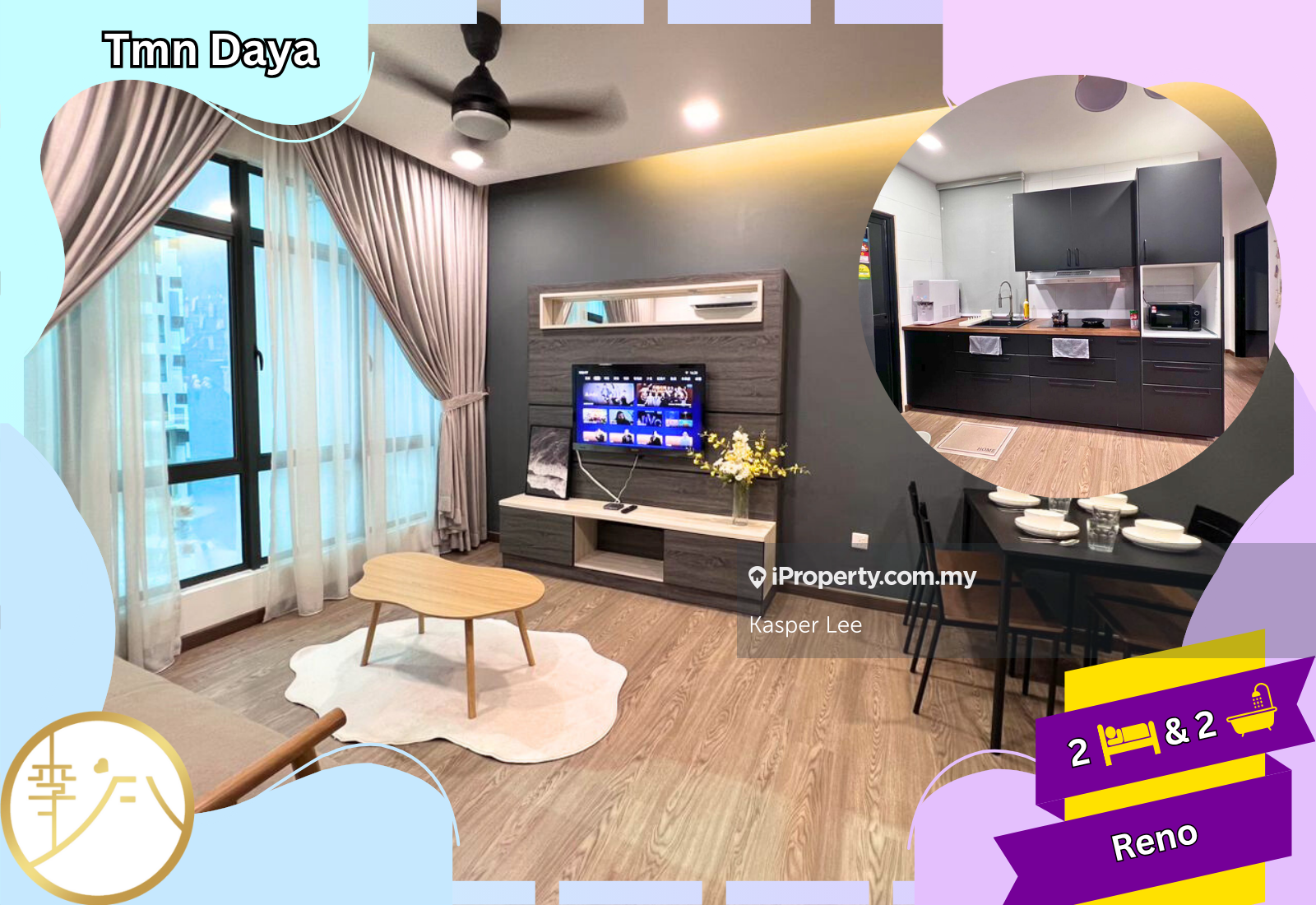 Arc Austin Hill @ Taman Daya Full Loan & Fully Renovated & Furnished