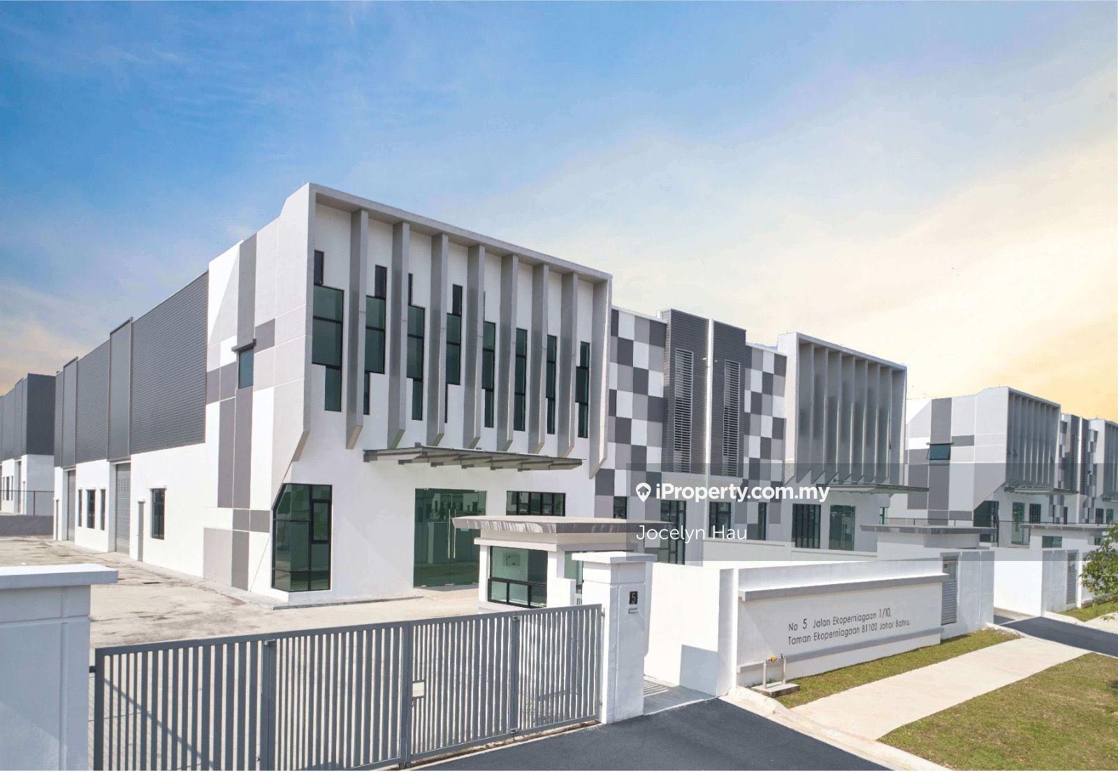 Eco Business Park 1, 1.5 Storey Cluster Semi-Detached Factory For Sale