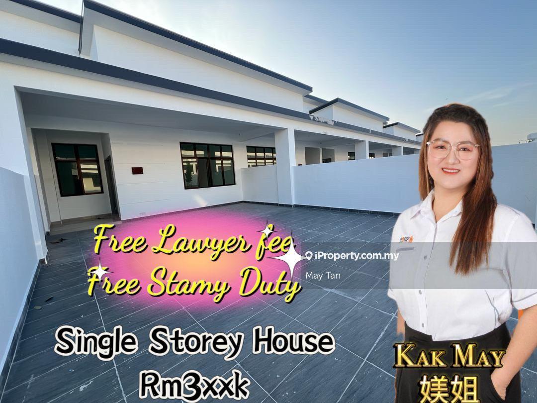 New project Single Storey Terrance House For Sales
