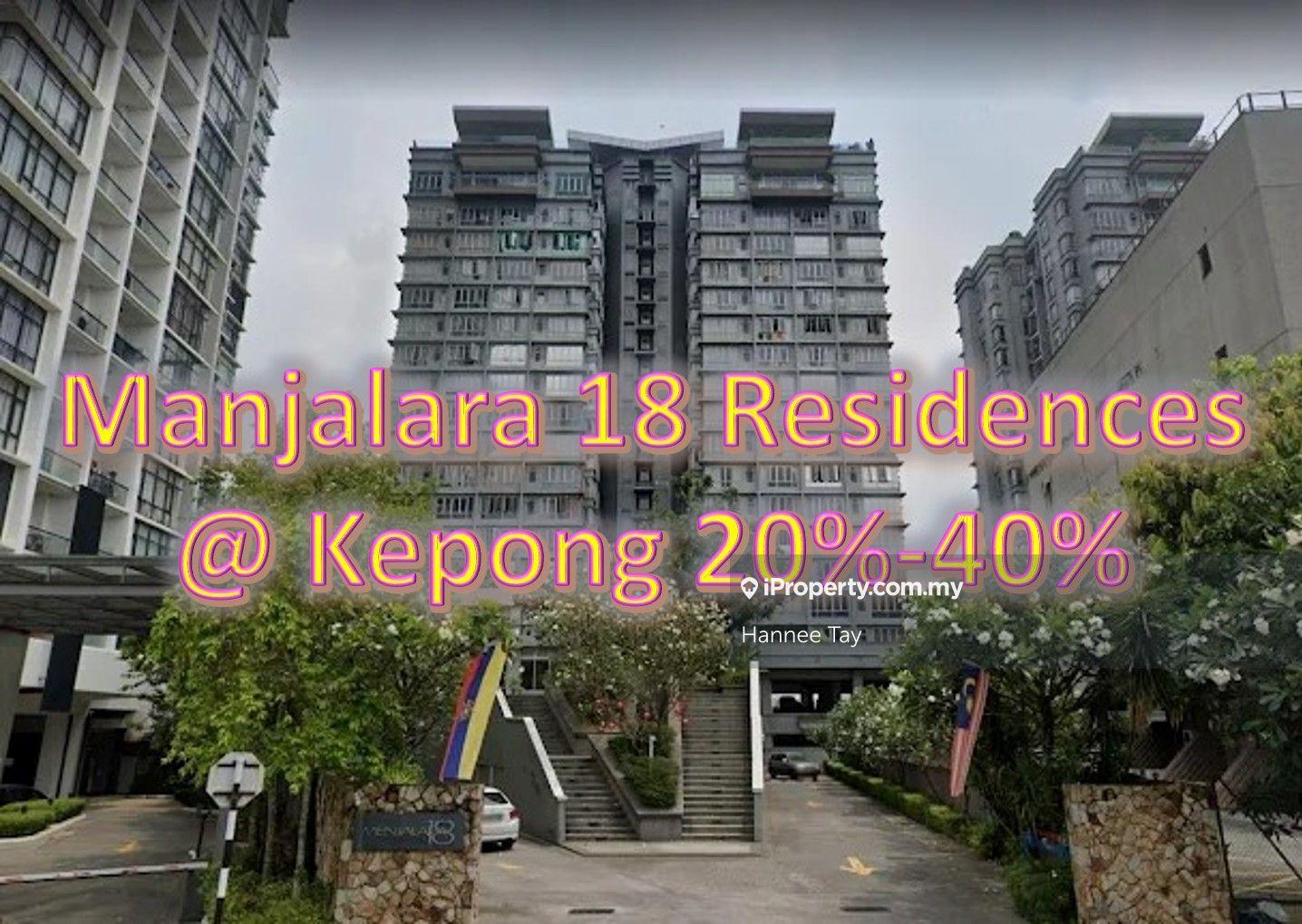 Manjalara 18 Residences @ Kepong