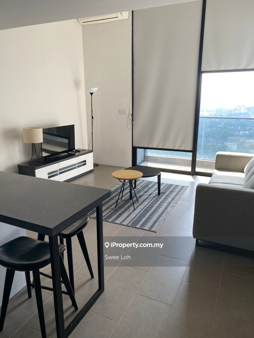 Modern studio connected to LRT station 