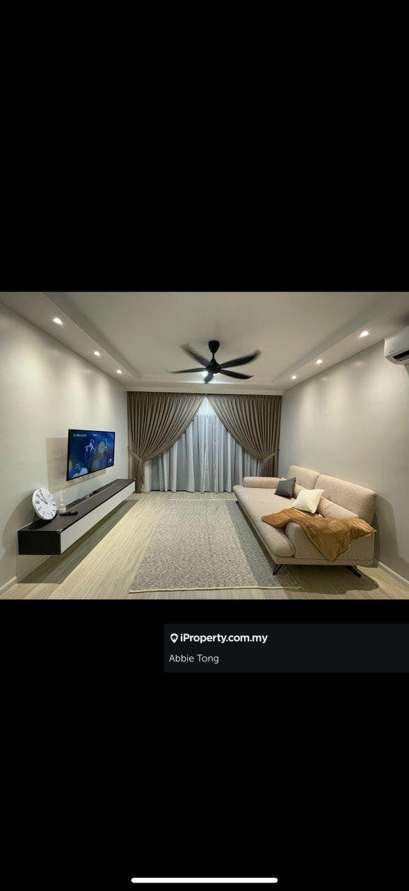 Changkat view 3r2b freehold middle flr newly renovated nice view