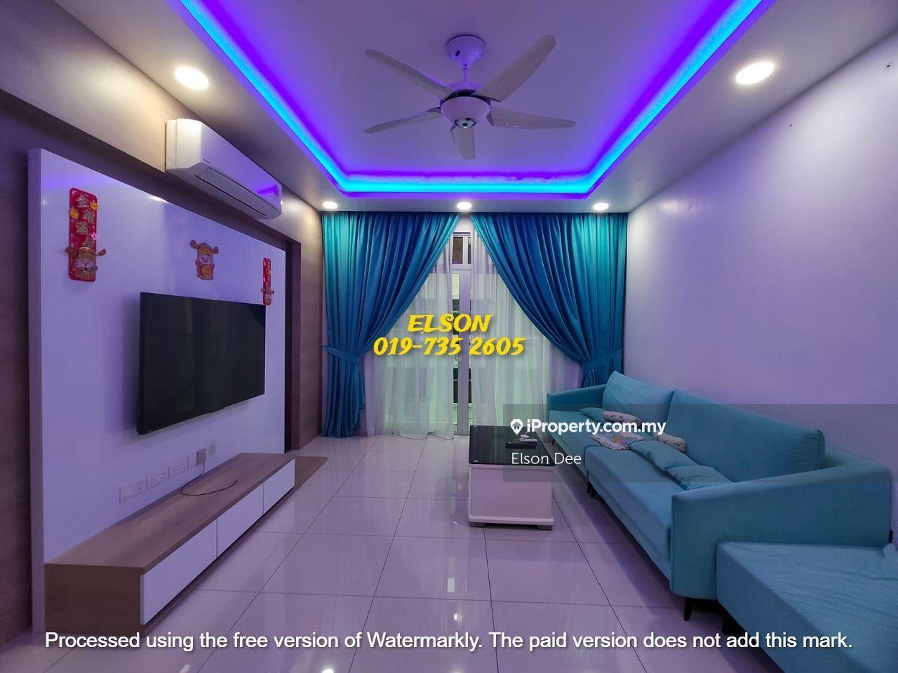 Elements Garden @ Butterworth near Aroma Hotel Full Furnish for Rent!