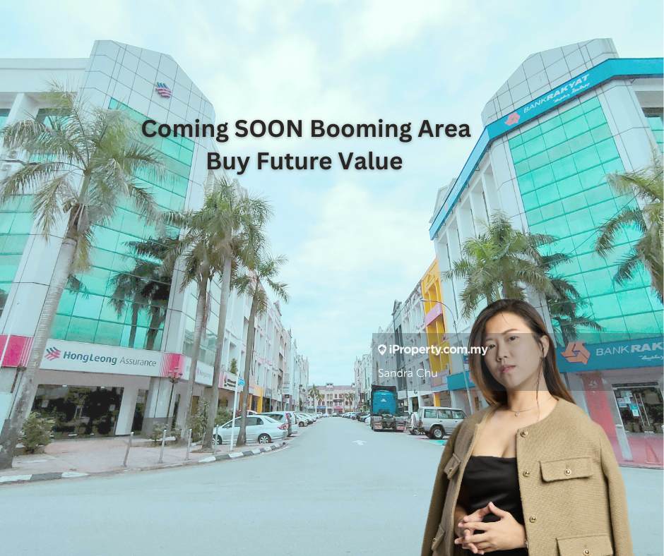 4 storeys Limited shoplot for sale! New Hospital Coming soon ! Grab