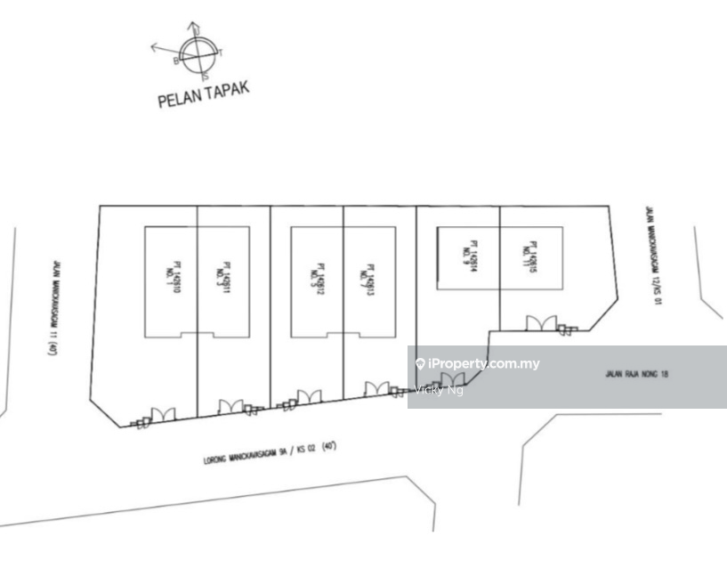 Residential land with 6 individual title