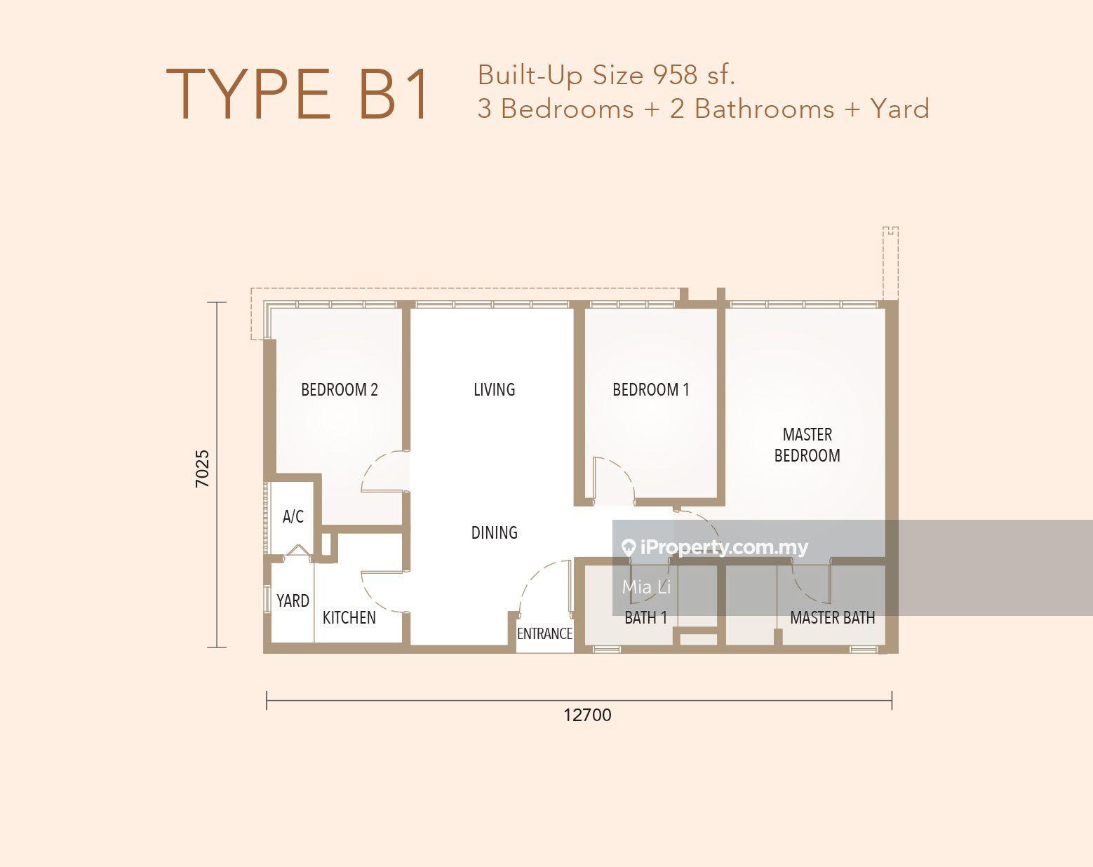 Low Density / 2 - 3 Car Park / High Ceiling / 3 - 4 Bedrooms / Furnish