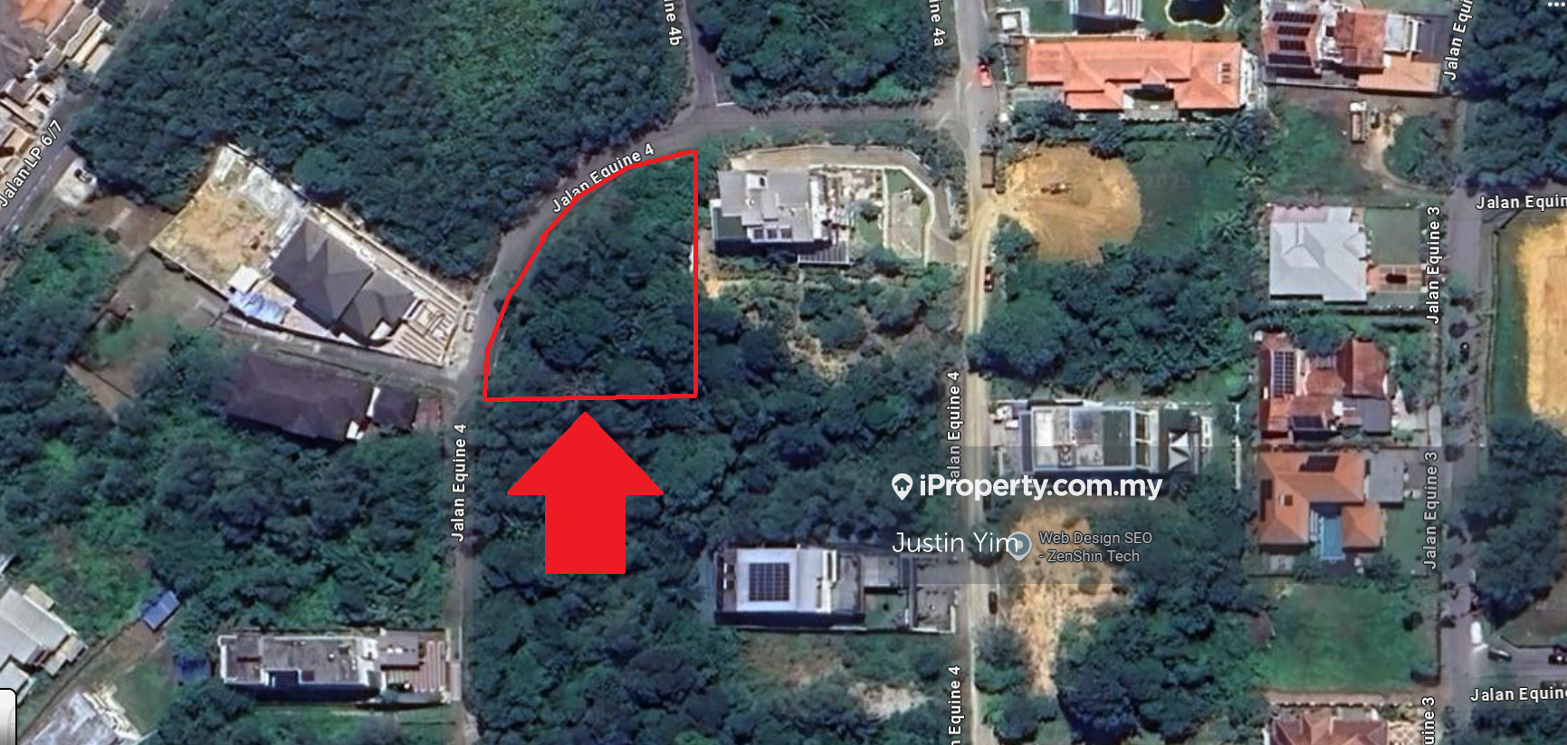 Bank lelong listing Taman Equine residential land for auction