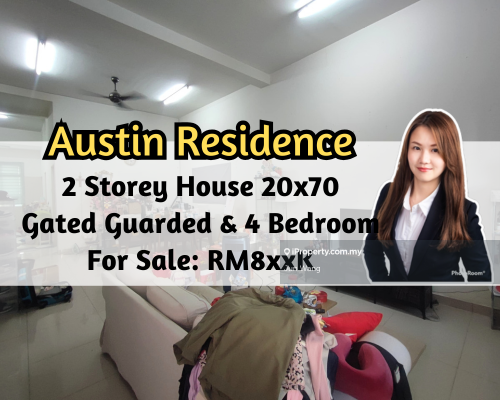 Austin Residence, 2 Storey House 20x70, Gated Guarded, 4 Bedroom