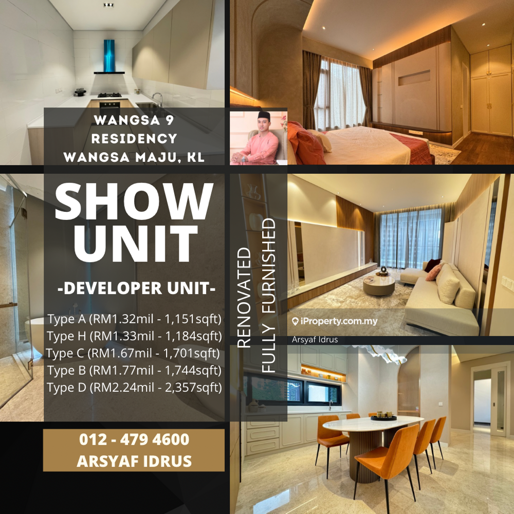 Brand New Show Unit. Developer Unit. Renovated Fully Furnished Unit.