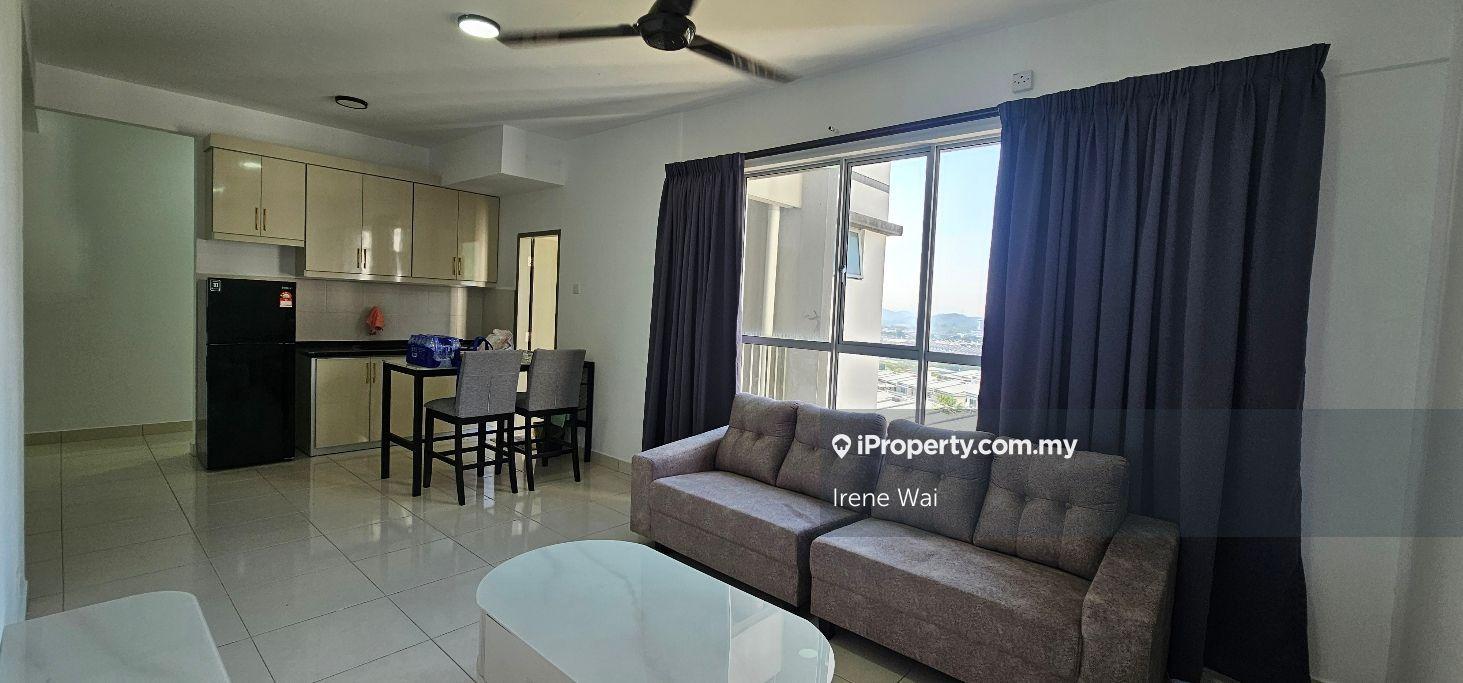 Freehold Semi furnished Condo @ Scientex Meru Condo For Sales