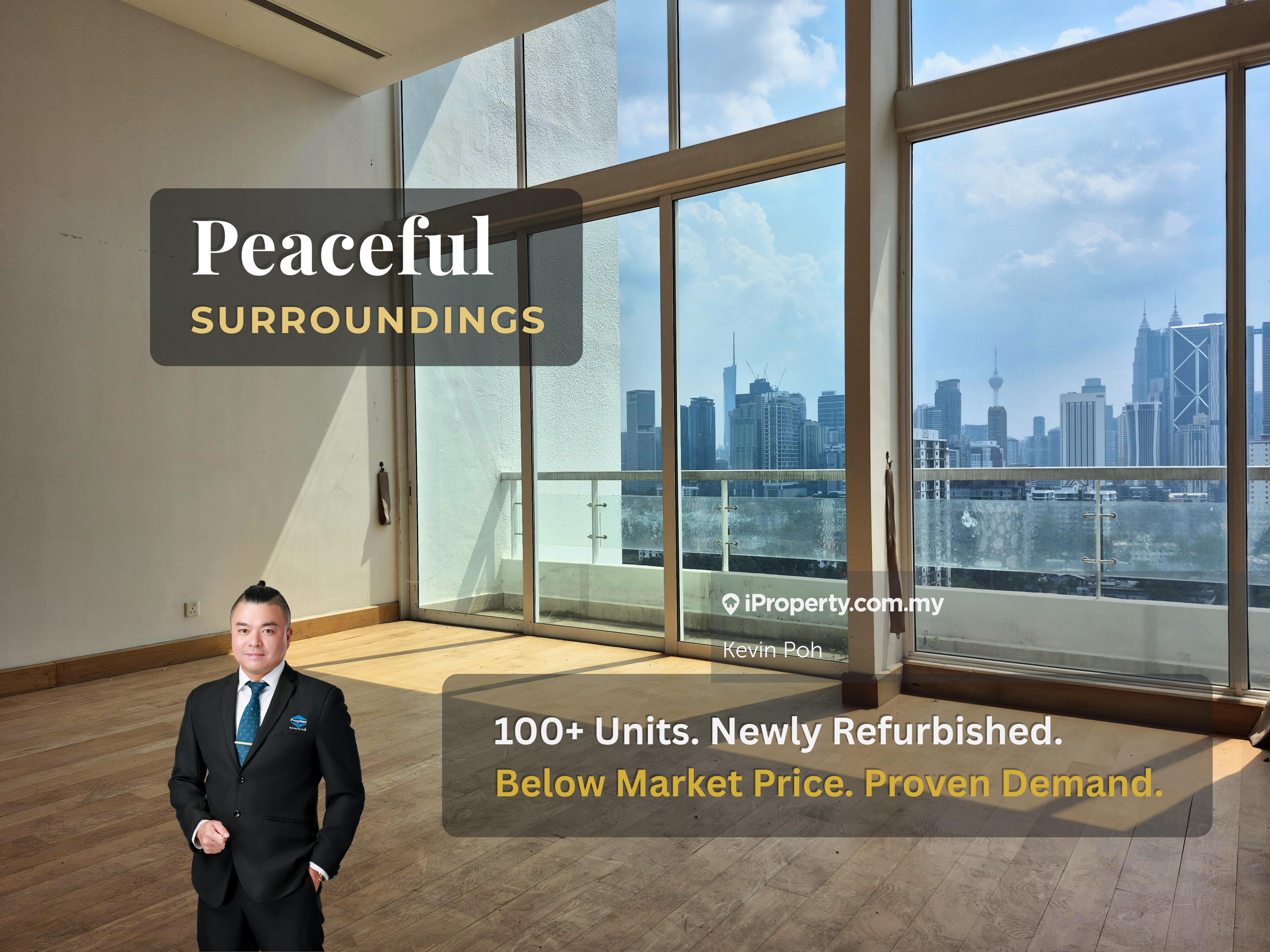 Over 100 newly refurbished units below market price