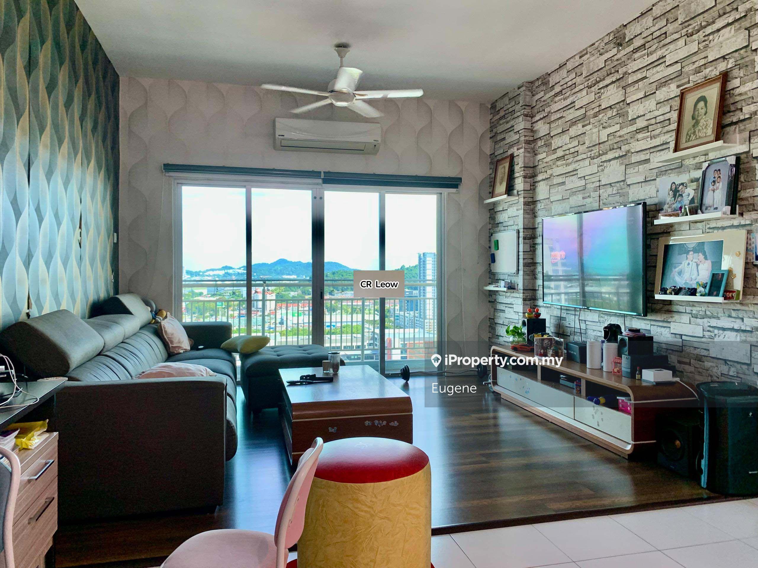 1-World Condo High Floor Fully Furnished 2 Carpark Renovated