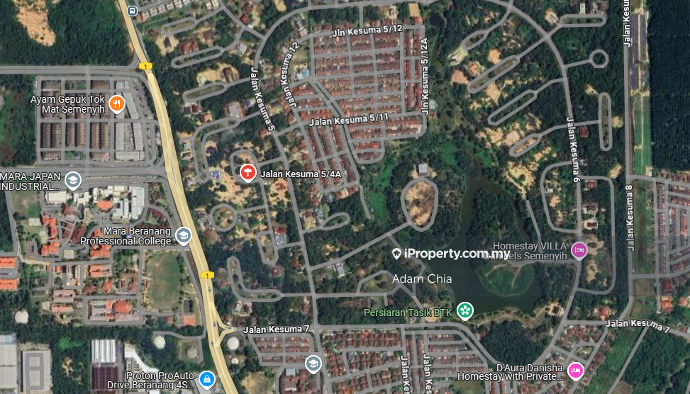 Tanah / beranang / Bandar Tasik Kesuma / jalan Kesuma 5/4B / bungalow