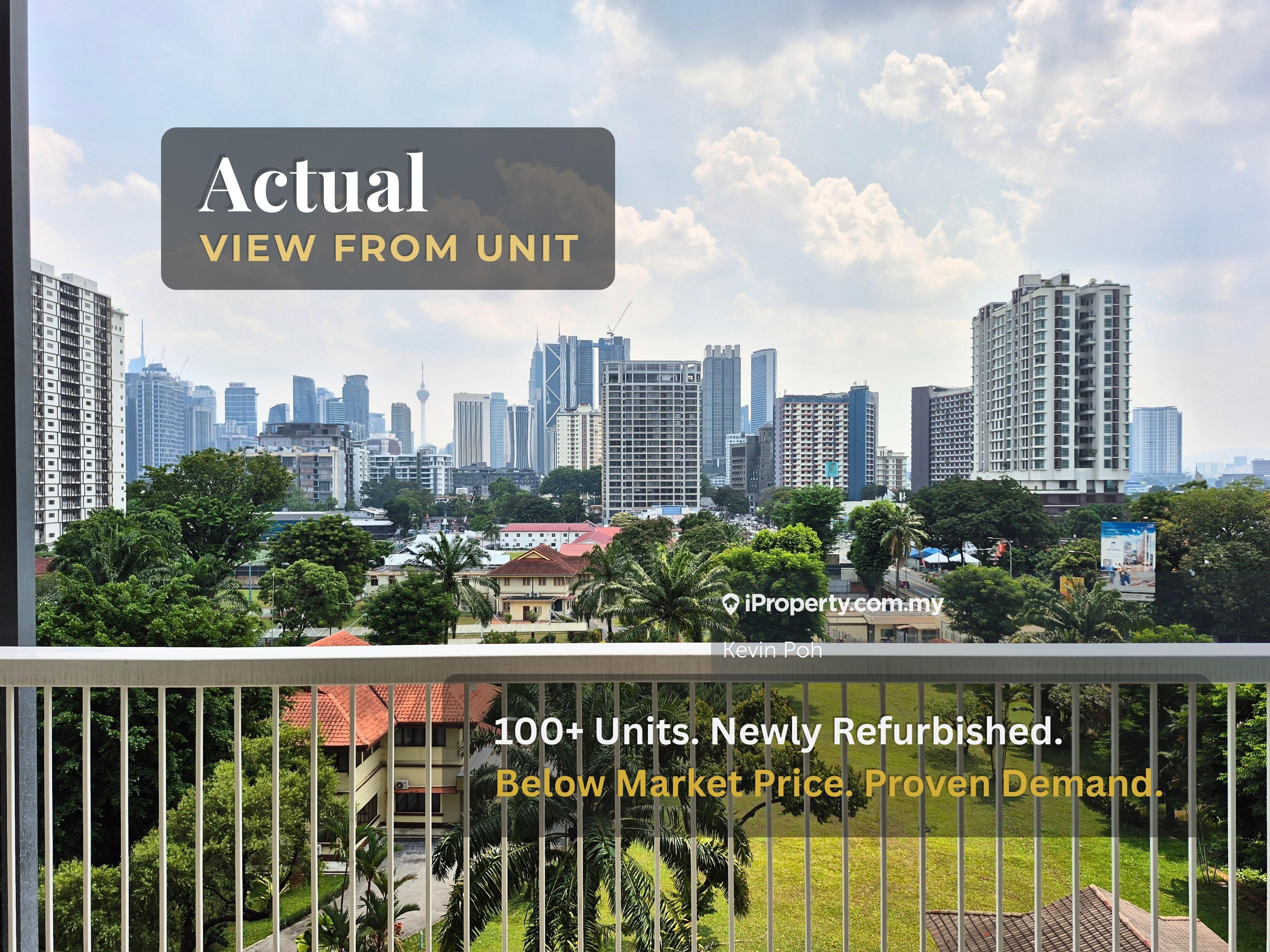 Over 100 newly refurbished units below market price