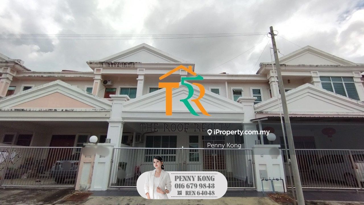 Merry Garden, Riam Miri Double Storey Intermediate Terrace House Â