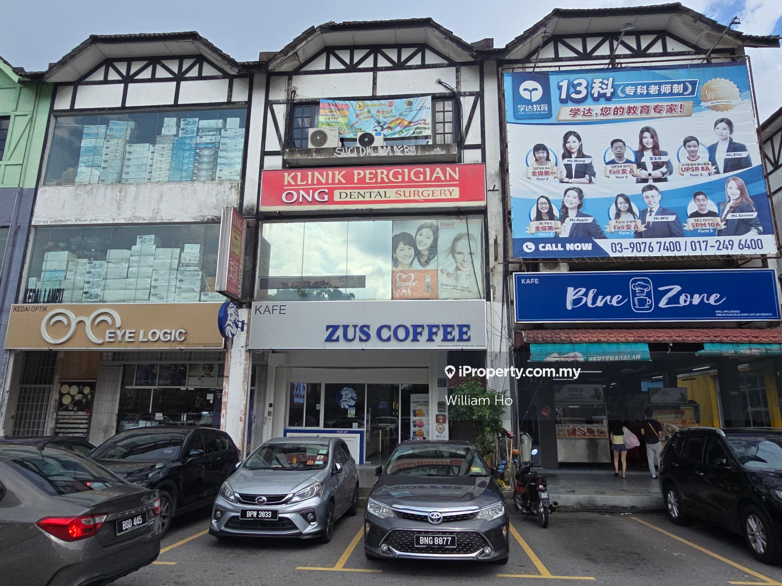 3 storey shop lot mature area prime location 