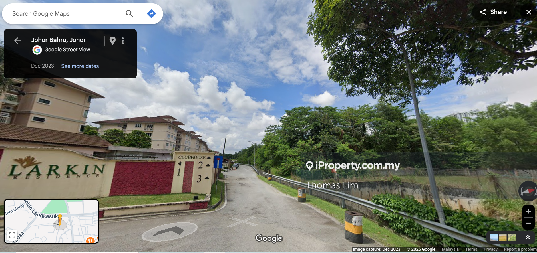 Johor Bahru City Centre Freehold Commercial Land 3.9 ac Sale